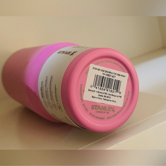 🎉LAST CHANCE🎉Stanley 30oz Quencher H2.0 FlowState Tumbler Peony - Picture 7 of 9